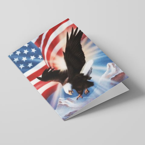 Recordatorio 1901 - Aguila, Bandera EEUU